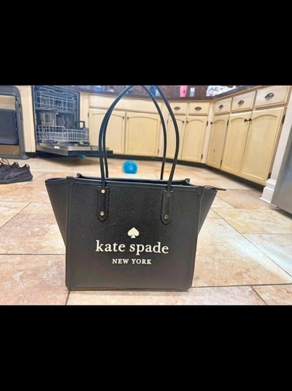 kate spade Black Tote Bag
